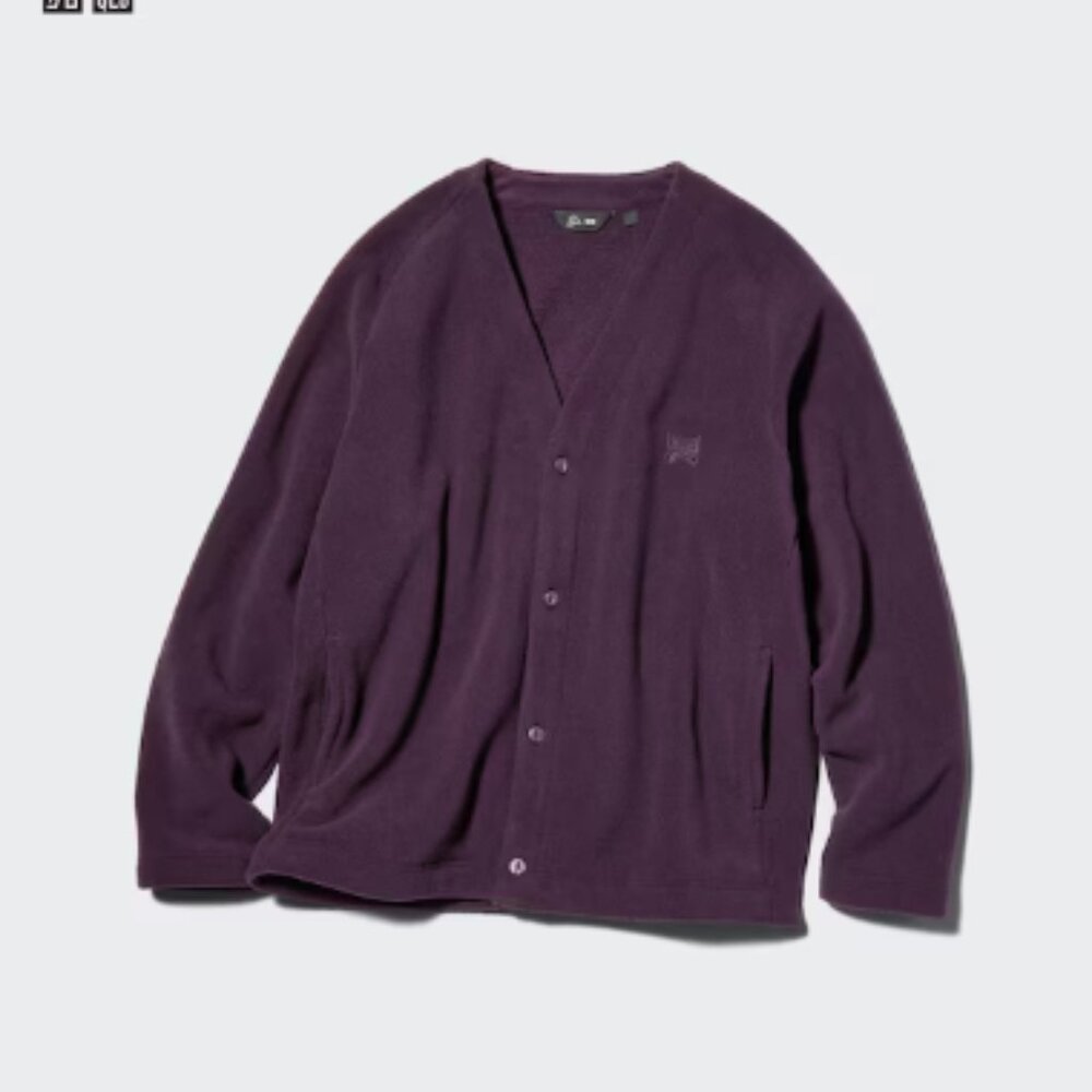 UNIQLO and NEEDLES Fleece oversized cardigan XS